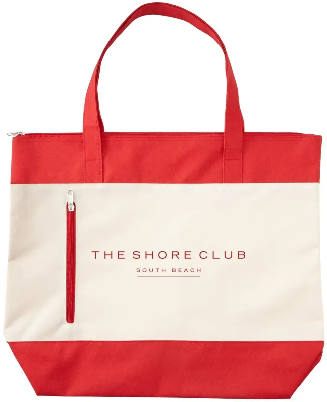 Personalized Shoreline Boat Tote — view 3