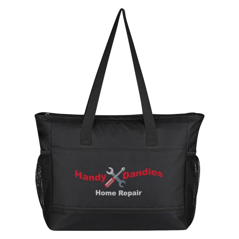 Customized Signature Cooler Tote Bag — view 4