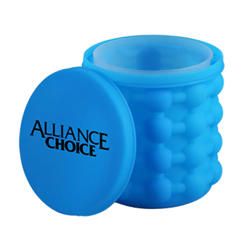 Silicone Ice Cube Maker & Bucket — view 3