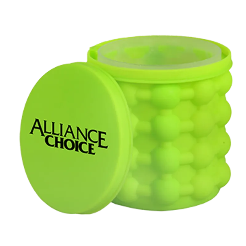 Silicone Ice Cube Maker & Bucket — view 4