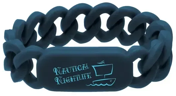 Promotional Silicone Link Wristband — view 11