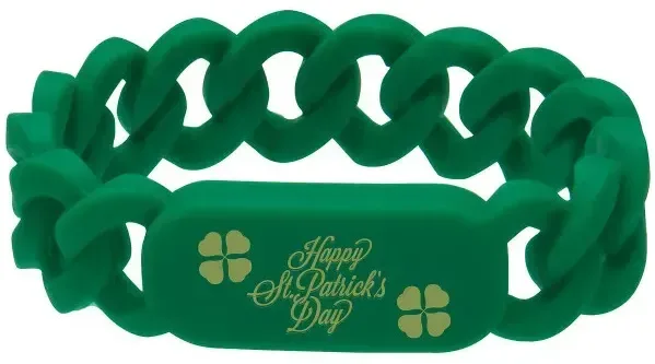 Promotional Silicone Link Wristband — view 8