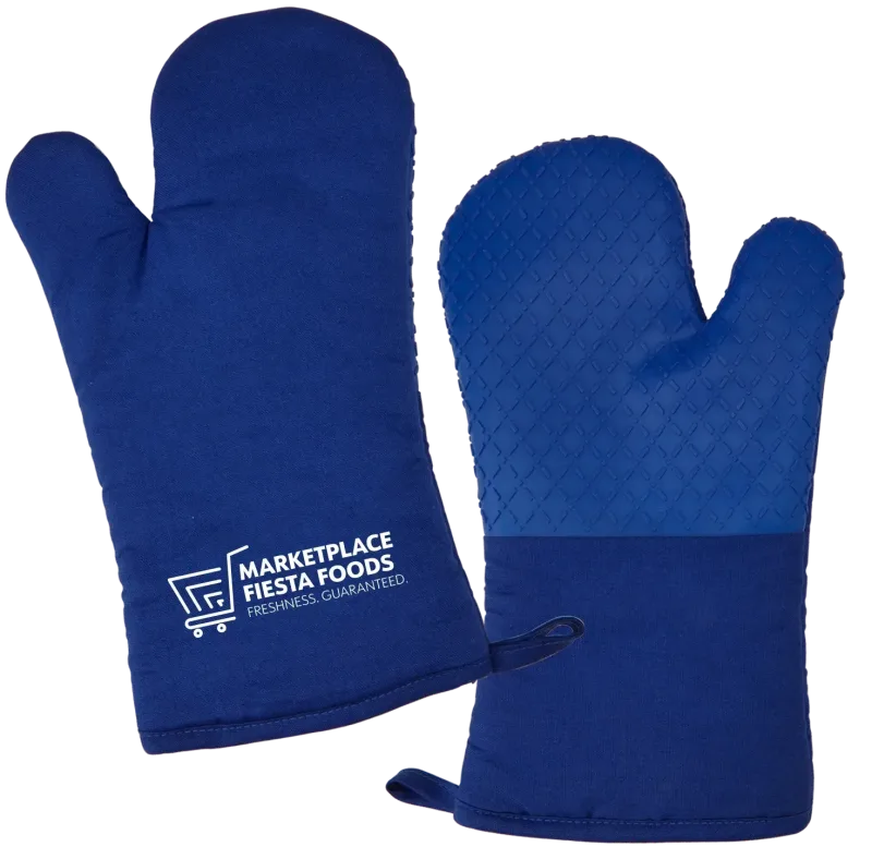 Personalized Silicone & RPET Ad-Mitt (Diamond Pattern) — view 4