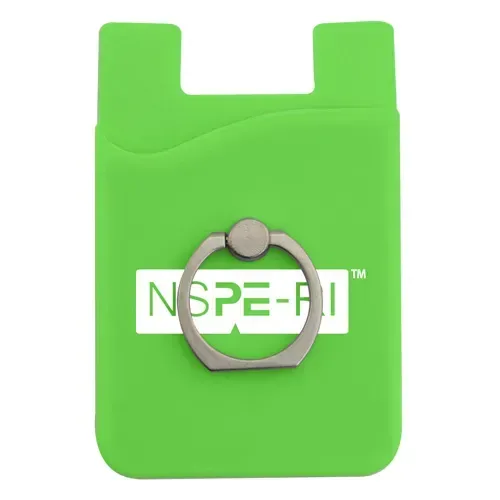 Silicone Wallet with Ring — view 3
