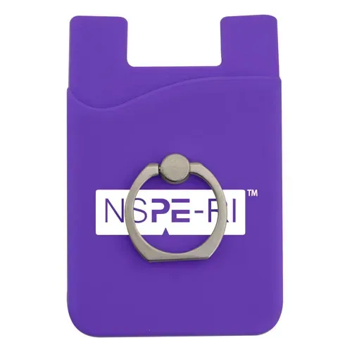 Silicone Wallet with Ring — view 6