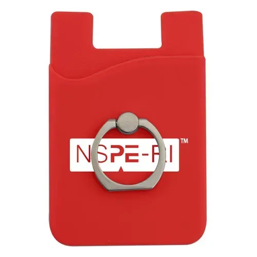 Silicone Wallet with Ring — view 7