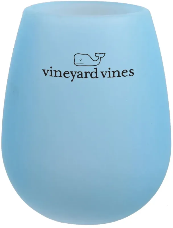 Logo-Branded Silicone Wine Cup (14 oz) — view 3