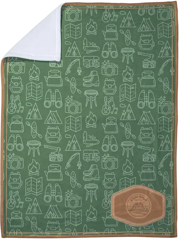 Personalized Silk Touch Blanket- 30" x 40" (Full Color) — view 3
