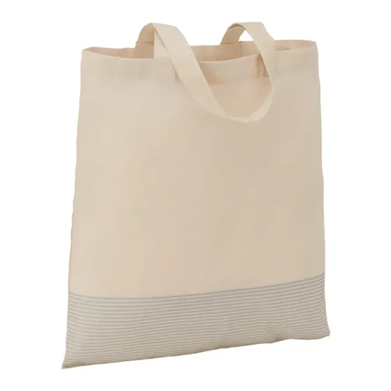Silver Line Cotton Convention Tote — view 2