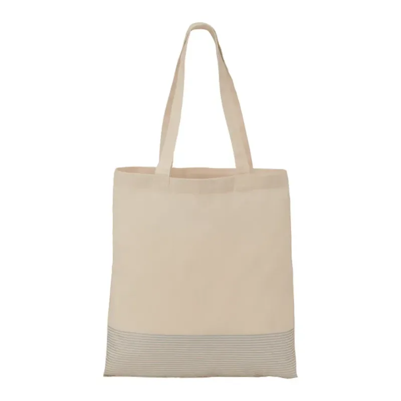 Silver Line Cotton Convention Tote — view 3
