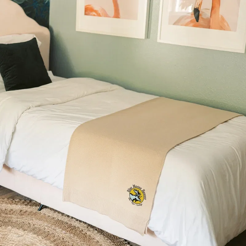 Sinclair Soft Knit Throw Blanket — view 7