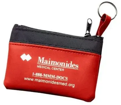 Logo Single Pocket Coin Pouch