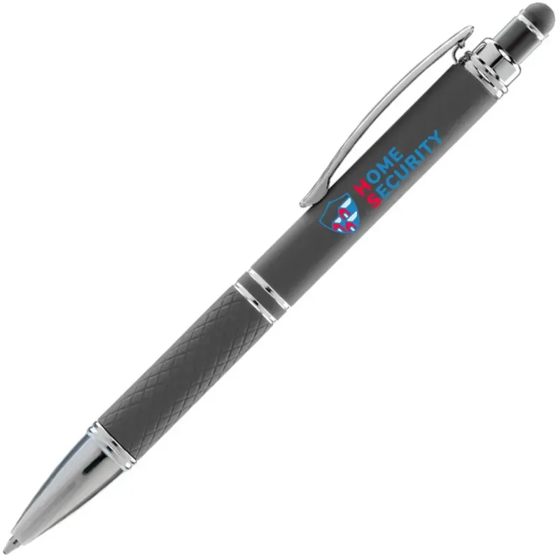 Rose Gold Metallic Pen with Stylus - Customizable — view 4