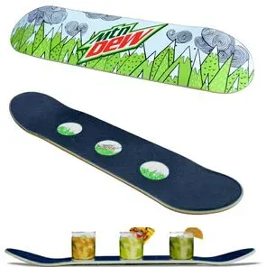 Skateboard Deck Serving Tray - 31"