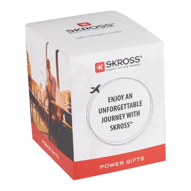 Branded SKROSS World Pro Travel Adapter & USB Charger — view 10
