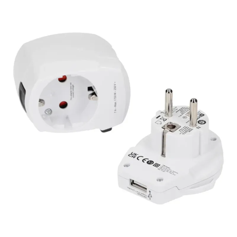 Branded SKROSS World Pro Travel Adapter & USB Charger — view 13