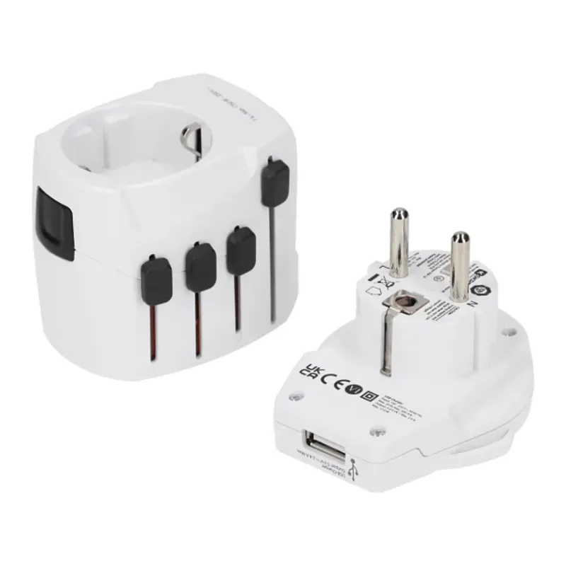 Branded SKROSS World Pro Travel Adapter & USB Charger — view 19