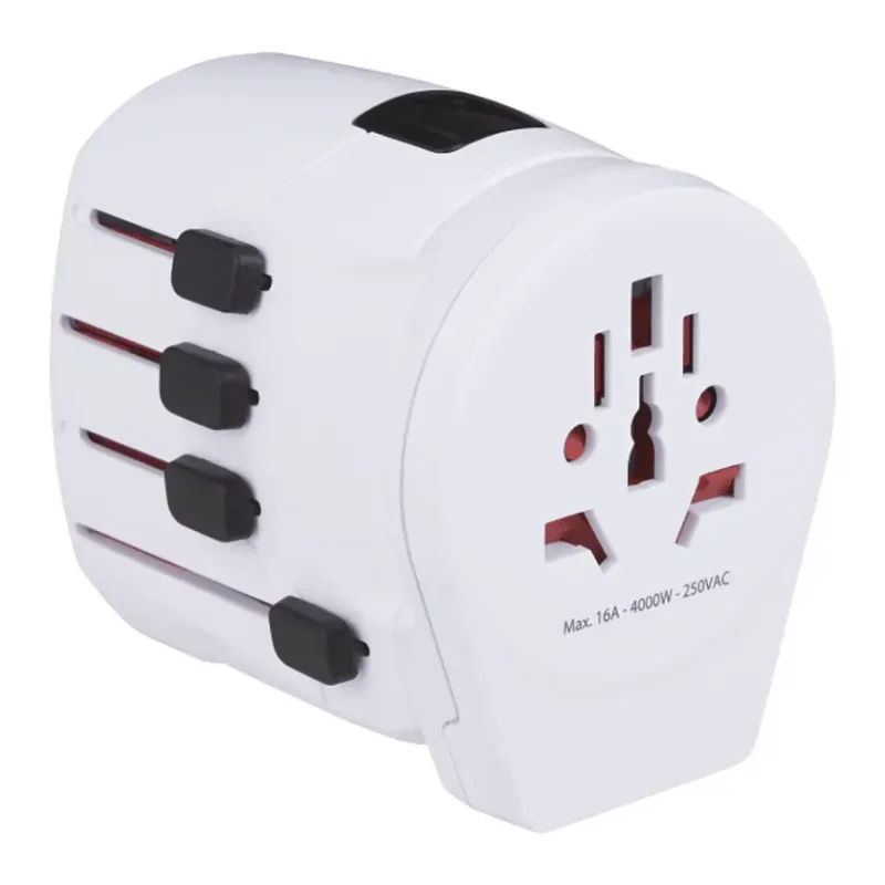 Branded SKROSS World Pro Travel Adapter & USB Charger — view 2