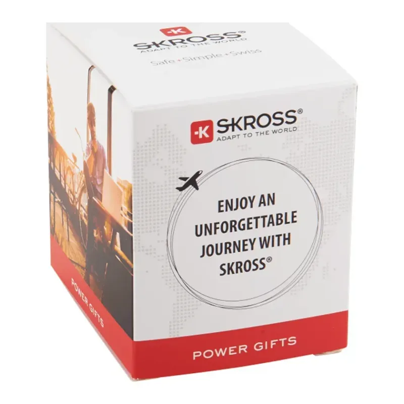 Branded SKROSS World Pro Travel Adapter & USB Charger — view 28