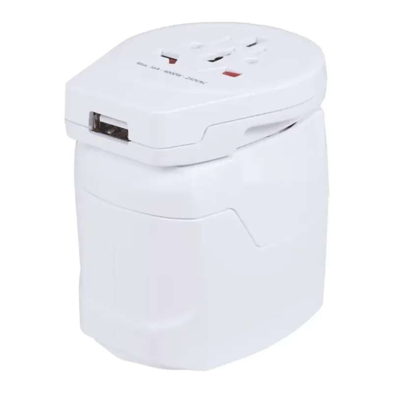 Branded SKROSS World Pro Travel Adapter & USB Charger — view 34