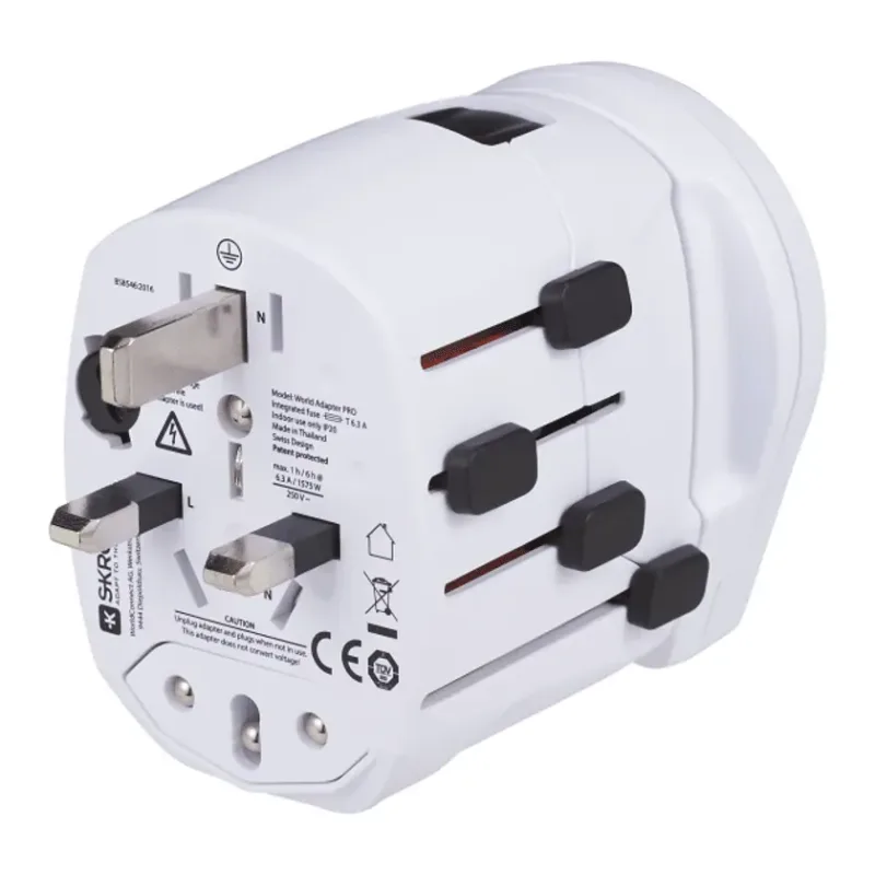 Branded SKROSS World Pro Travel Adapter & USB Charger — view 6