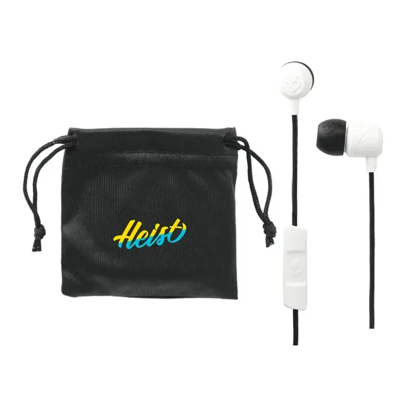 Custom Skullcandy Jib Wired Earbuds with Built-in Microphone