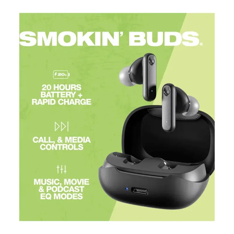 Custom Skullcandy Smokin' Buds True Wireless Earbuds (Promotional) — view 7