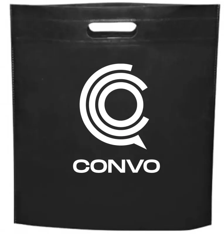 Personalized Sleek Non-Woven Tote Bags — view 2