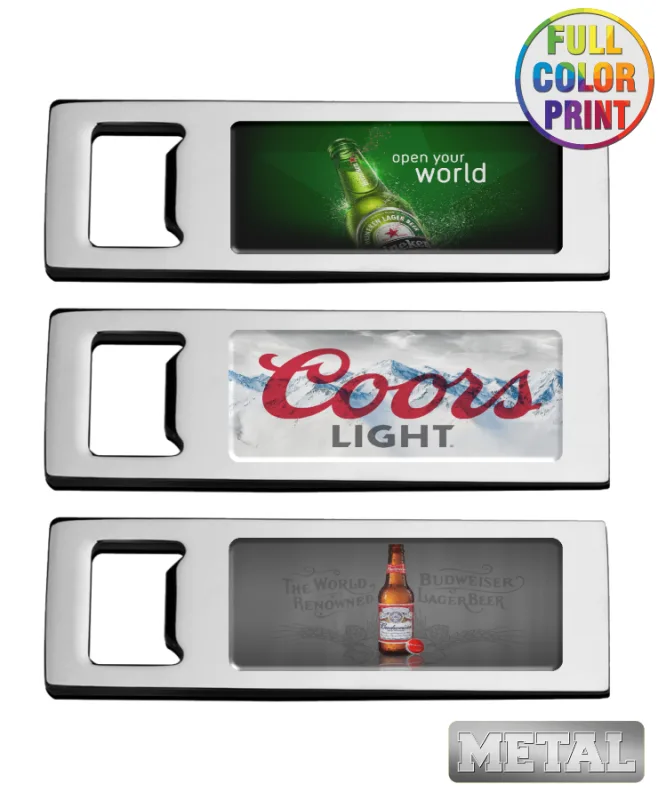Sleek Stainless Steel Beer Bottle Opener — view 2
