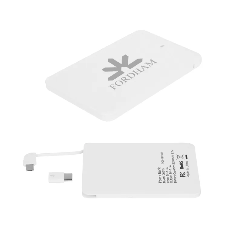 Slim 2500 MAH 3-In-1 Power Bank — view 4