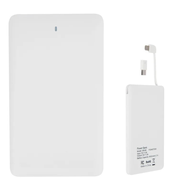 Slim 4000 MAH 3-In-1 Power Bank — view 4