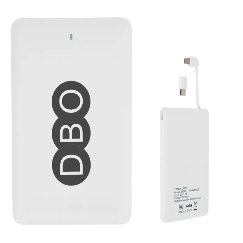 Slim 4000 MAH 3-In-1 Power Bank — view 5