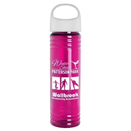 Slim Fit Bottle with Oval Crest Lid (24 oz.) — view 11