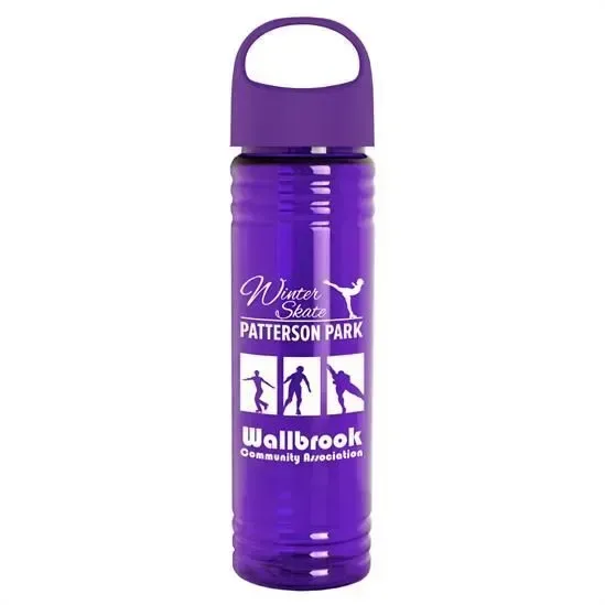 Slim Fit Bottle with Oval Crest Lid (24 oz.) — view 17