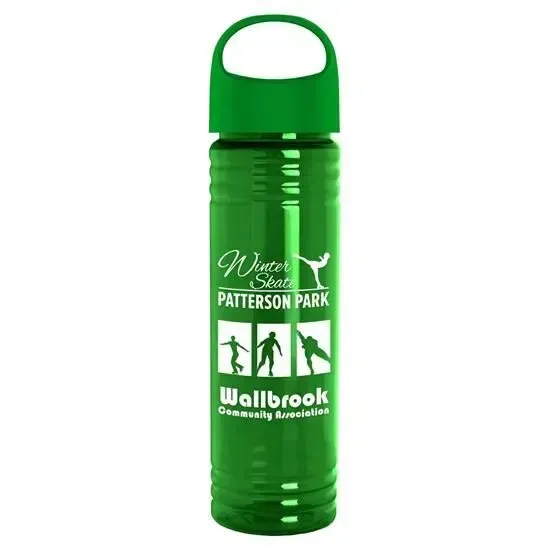 Slim Fit Bottle with Oval Crest Lid (24 oz.) — view 28