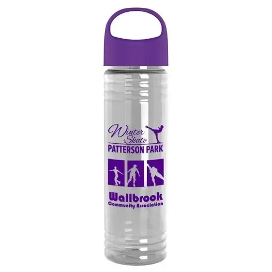 Slim Fit Bottle with Oval Crest Lid (24 oz.) — view 6