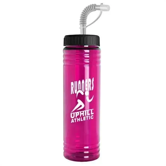Slim Fit Bottle with Straw Lid (24 oz.) — view 15