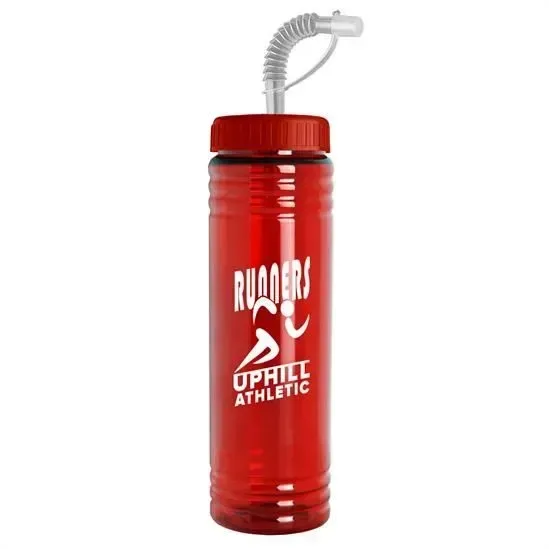 Slim Fit Bottle with Straw Lid (24 oz.) — view 19