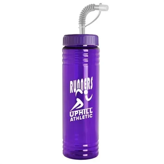 Slim Fit Bottle with Straw Lid (24 oz.) — view 20