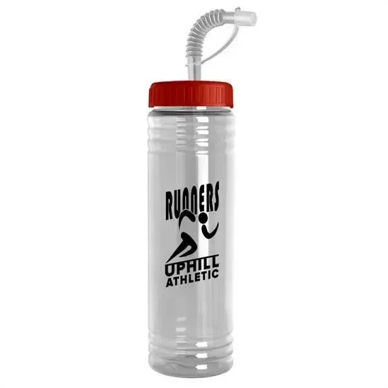 Slim Fit Bottle with Straw Lid (24 oz.) — view 6