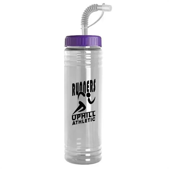 Slim Fit Bottle with Straw Lid (24 oz.) — view 8