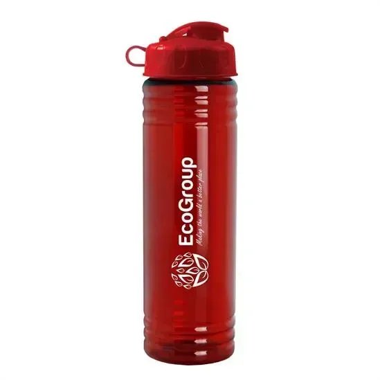 Slim Fit RPET Bottle with Flip Lid - 24 oz. — view 7
