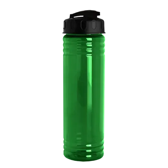 Slim Fit RPET Bottle with Flip-Top Lid (24 oz.) — view 5