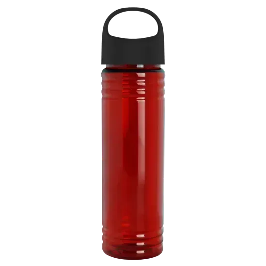 Slim Fit RPET Bottle with Oval Crest Lid (24 oz.) — view 9