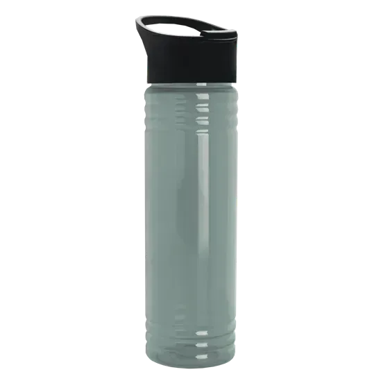 Slim Fit RPET Bottle with Pop-Up Lid (24 oz.) — view 2