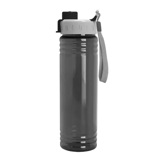 Slim Fit RPET Bottle with Quick-Snap Lid (24 oz.) — view 6