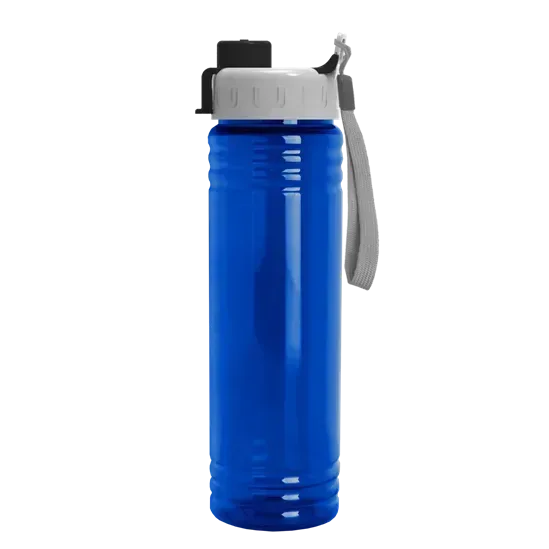 Slim Fit RPET Bottle with Quick-Snap Lid (24 oz.) — view 9