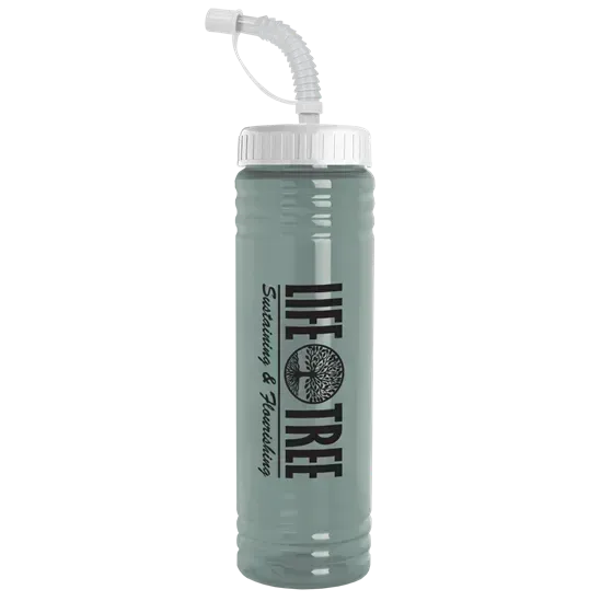 Slim Fit RPET Bottle with Straw Lid  (24 oz.) — view 6