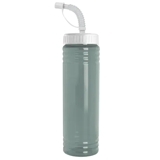 Slim Fit RPET Bottle with Straw Lid  (24 oz.) — view 9