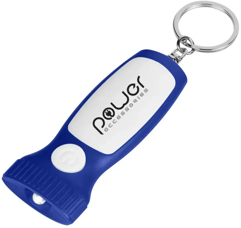 Promotional Slim LED Light Key Chain